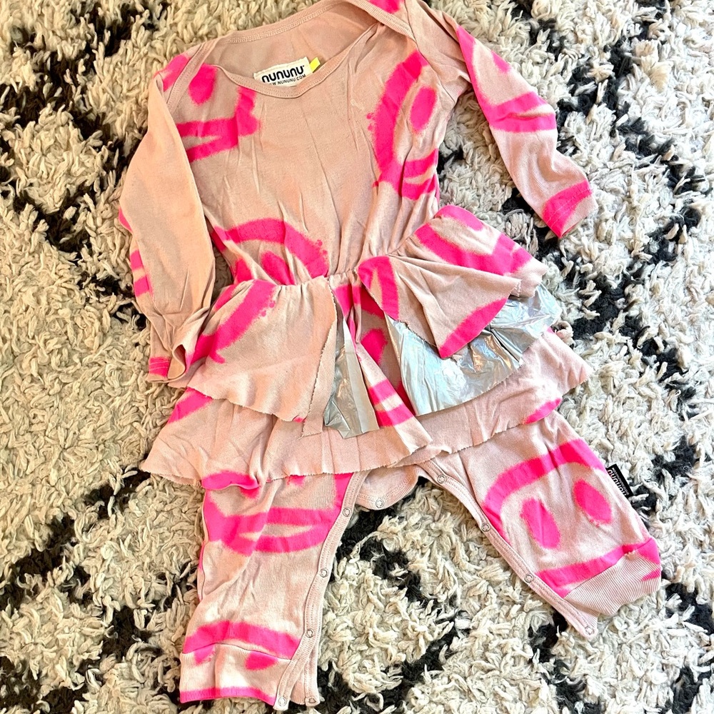 Nununu dress 12-24 months
